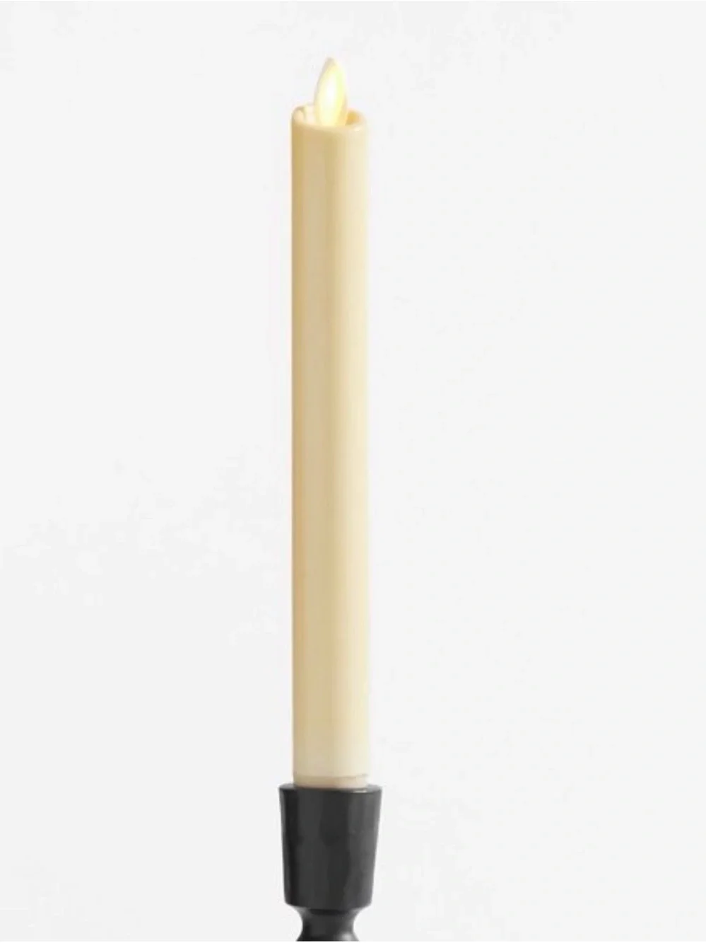 Pottery Barn Premium Flameless Taper SET OF 2 in Natural